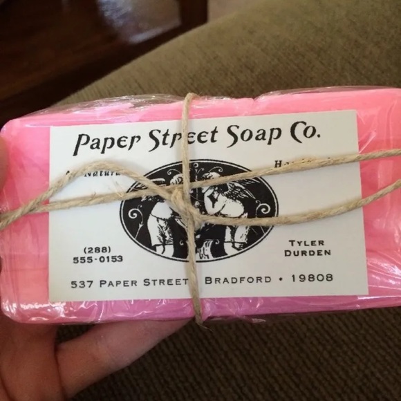 Tyler durden Fight Club Paperstreet Soap Bar Real Soap Handmade brad pitt - Picture 4 of 5